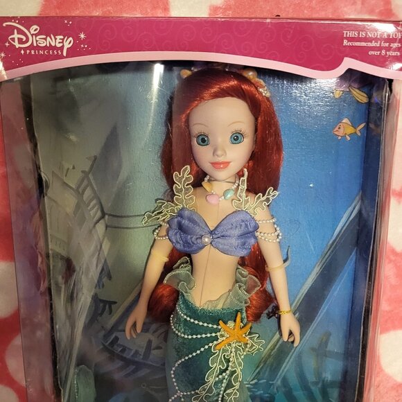 Disney Other - Disney Ariel Porcelain keepsake doll